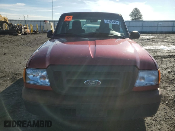2005 Ford Ranger XL z VIN 1FTYR10D95PA89521, wystawiony jako Copart lot #50408965 z przebiegiem 243 842 mil mil oraz Szkoda całkowita • Salvage title. Historia ofert i sprzedaży dostępna na DreamBid. Obrazek 5.