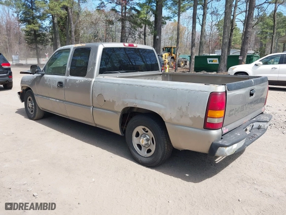 1999 Chevrolet Silverado 1500 LS with VIN 1GCEC19V1XZ189717, listed as a IAAI auction lot 41876614 with 217,019 mi miles. Bid and sale history available at carsss.com. Image 3.