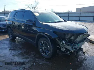 2020 Chevrolet Traverse RS with VIN 1GNERJKW4LJ298688, listed as a IAAI auction lot 41644544 with 61,786 mi miles and . Bid and sale history available at DreamBid. Image 1.