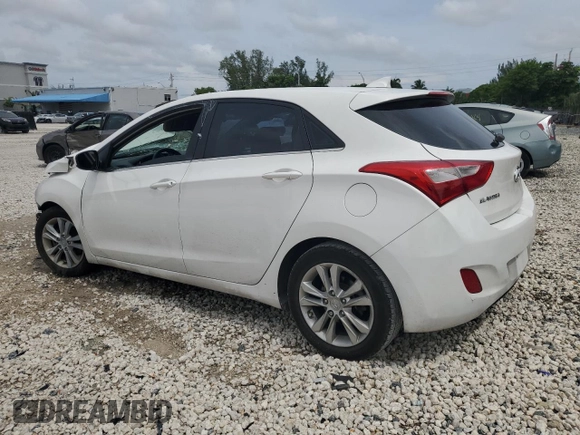 2013 Hyundai Elantra GT with VIN KMHD35LE7DU026988, listed as a Copart auction lot 72933624 with 0 mi miles and Salvage Title. Bid and sale history available at carsss.com. Image 2.