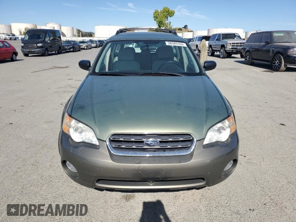 2007 Subaru Legacy Outback z VIN 4S4BP61C877345595, wystawiony jako Copart lot #58589165 z przebiegiem 124 710 mil mil oraz Szkoda całkowita • Salvage title. Historia ofert i sprzedaży dostępna na DreamBid. Obrazek 5.
