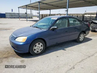 2003 Honda Civic LX z VIN 2HGES16523H596805, wystawiony jako Copart lot #58947095 z przebiegiem 200 078 mil mil oraz Czysty tytuł • Clean title. Historia ofert i sprzedaży dostępna na DreamBid. Obrazek 1.