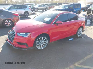 2015 Audi A3 1.8T Premium Plus with VIN WAUCCGFFXF1021950, listed as a IAAI auction lot 41850779 with 80,375 mi miles. Bid and sale history available at carsss.com. Image 17.