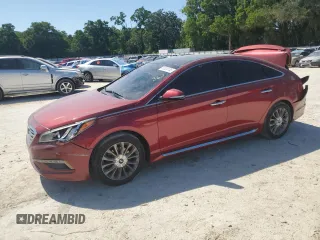 2015 Hyundai Sonata Sport with VIN 5NPE34AF0FH060914, listed as a Copart auction lot 53324155 with 140,929 mi miles and Non repairable. Bid and sale history available at DreamBid. Image 1.