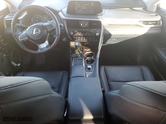 2022 Lexus RX with VIN 2T2HZMAA1NC224779, listed as a Copart auction lot 47098645 with 66,331 mi miles and Salvage Title. Bid and sale history available at carsss.com. Image 8.