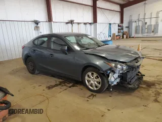 2016 Mazda 3 i Sport with VIN 3MZBM1T76GM242582, listed as a Copart auction lot 54417965 with 79,098 mi miles and Salvage Title. Bid and sale history available at DreamBid. Image 4.