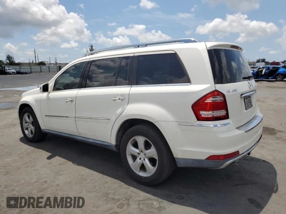 2012 Mercedes-Benz GL 450 with VIN 4JGBF7BE8CA791056, listed as a Copart auction lot 55806055 with 244,972 mi miles and Clean Title. Bid and sale history available at DreamBid. Image 2.
