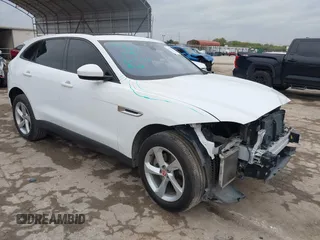 2018 Jaguar F-Pace 30t Premium with VIN SADCJ2GX2JA204016, listed as a IAAI auction lot 41012227 with 105,333 mi miles and . Bid and sale history available at DreamBid. Image 1.