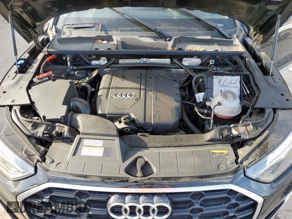 2022 Audi Q5 S line Premium Plus with VIN WA1EAAFYXN2088065, listed as a Copart auction lot 57692385 with 51,313 mi miles and Salvage title. Bid and sale history available at DreamBid. Image 12.
