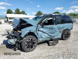 2021 Ford Bronco Sport Outer Banks z VIN 3FMCR9C6XMRA91934, wystawiony jako Copart lot #55284325 z przebiegiem Nie podano mil oraz Szkoda całkowita • Salvage title. Historia ofert i sprzedaży dostępna na DreamBid. Obrazek 1.