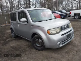 2009 Nissan Cube 1.8 SL with VIN JN8AZ28R69T125660, listed as a IAAI auction lot 41821079 with 218,969 mi miles. Bid and sale history available at carsss.com. Image 1.