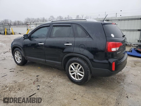2014 Kia Sorento LX with VIN 5XYKT4A70EG490296, listed as a Copart auction lot 43178465 with 182,638 mi miles and Salvage Title. Bid and sale history available at carsss.com. Image 2.