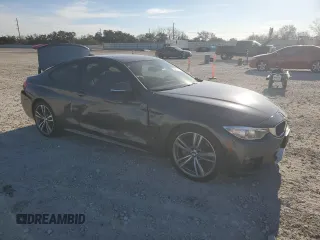 2017 BMW 4 Series 440i with VIN WBA4P1C50HK522358, listed as a Copart auction lot 88915825 with 67,967 mi miles and Salvage Title. Bid and sale history available at carsss.com. Image 4.