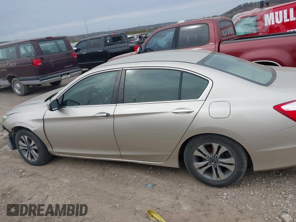 2014 Honda Accord Sedan LX with VIN 1HGCR2F31EA285374, listed as a IAAI auction lot 41741047 with 256,273 mi miles. Bid and sale history available at carsss.com. Image 15.