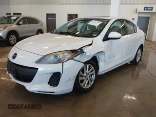 2012 Mazda Mazda3 i Touring with VIN JM1BL1V72C1663712, listed as a IAAI auction lot 41564773 with 181,151 mi miles. Bid and sale history available at carsss.com. Image 18.