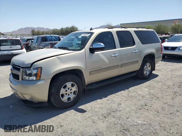 2010 Chevrolet Suburban LT with VIN 1GNUCJE09AR204548, listed as a Copart auction lot 52186805 with 168,015 mi miles and Salvage Title. Bid and sale history available at DreamBid. Image 1.