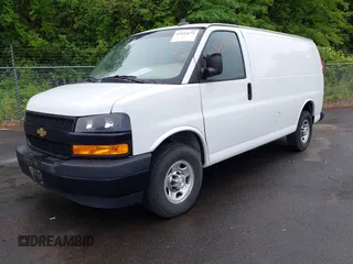 2021 Chevrolet Express Cargo with VIN 1GCWGAF7XM1179003, listed as a IAAI auction lot 42434171 with 54,473 mi miles and . Bid and sale history available at DreamBid. Image 17.