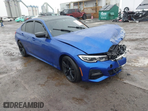 2022 BMW 3 Series 330i z VIN 3MW5R1J06N8C49056, wystawiony jako IAAI lot #41496252 z przebiegiem Nie podano mil oraz . Historia ofert i sprzedaży dostępna na DreamBid. Obrazek 1.
