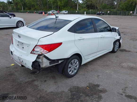 2015 Hyundai Accent GLS with VIN KMHCT4AE9FU808981, listed as a IAAI auction lot 41930246 with 160,406 mi miles. Bid and sale history available at carsss.com. Image 4.