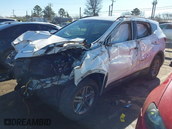 2017 Hyundai Santa Fe Sport 2.4L with VIN 5NMZU3LB8HH010930, listed as a IAAI auction lot 41201194 with 1 mi miles. Bid and sale history available at carsss.com. Image 19.
