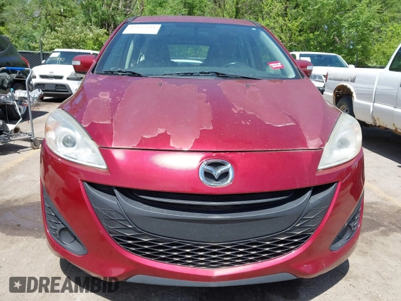 2013 Mazda 5 Sport with VIN JM1CW2BLXD0150993, listed as a IAAI auction lot 42157831 with 166,816 mi miles. Bid and sale history available at carsss.com. Image 6.