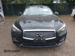 2016 Infiniti Q50 Premium with VIN JN1EV7AP1GM303757, listed as a IAAI auction lot 41967072 with 95,238 mi miles and . Bid and sale history available at carsss.com. Image 6.