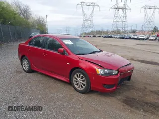 2013 Mitsubishi Lancer ES with VIN JA32U2FU6DU023105, listed as a IAAI auction lot 41996401 with 131,641 mi miles and . Bid and sale history available at DreamBid. Image 1.