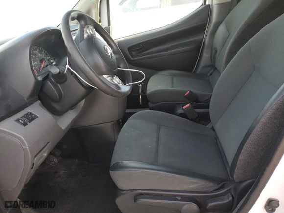2016 Nissan NV200 S with VIN 3N6CM0KN7GK696110, listed as a Copart auction lot 46211545 with 124140 miles and Salvage Title. Bid and sale history available at carsss.com. Image 7.