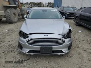 2020 Ford Fusion Hybrid SEL with VIN 3FA6P0MU8LR158261, listed as a Copart auction lot 49091385 with 0 mi miles and Salvage Title. Bid and sale history available at carsss.com. Image 5.