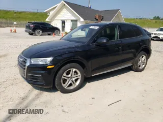 2018 Audi Q5 Premium with VIN WA1ANAFY0J2080652, listed as a Copart auction lot 58785855 with 90,808 mi miles and Salvage title. Bid and sale history available at DreamBid. Image 1.