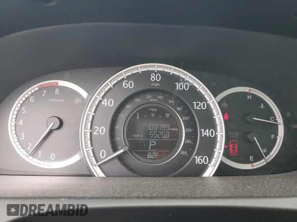 2015 Honda Accord Sedan LX with VIN 1HGCR2F32FA268150, listed as a Copart auction lot 54305255 with 103,199 mi miles and Salvage Title. Bid and sale history available at carsss.com. Image 9.