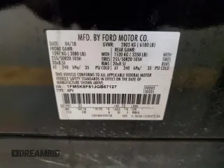 2018 Ford Explorer Limited with VIN 1FM5K8F81JGB67127, listed as a Copart auction lot 65184885 with 156,381 mi miles and Clean title. Bid and sale history available at DreamBid. Image 13.