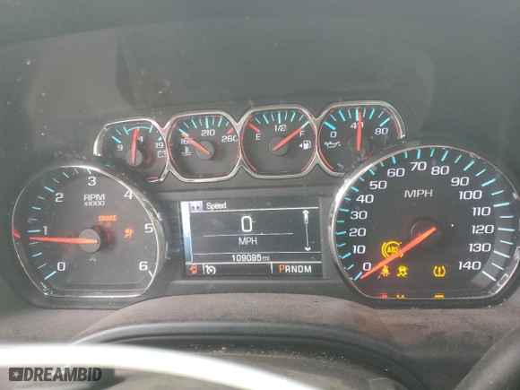 2014 Chevrolet Silverado 1500 LT with VIN 1GCVKREH4EZ108241, listed as a Copart auction lot 41674135 with 109,095 mi miles and Non Repairable. Bid and sale history available at carsss.com. Image 9.