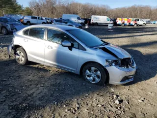 2015 Honda Civic LX with VIN 19XFB2F56FE272295, listed as a Copart auction lot 51775075 with 68,101 mi miles and Salvage Title. Bid and sale history available at carsss.com. Image 4.