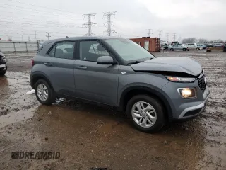 2021 Hyundai Venue SE with VIN KMHRB8A37MU129792, listed as a Copart auction lot 51271125 with 56,230 mi miles and Salvage Title. Bid and sale history available at DreamBid. Image 4.