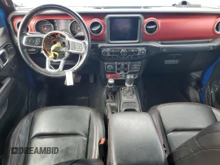 2022 Jeep Gladiator Rubicon with VIN 1C6JJTBG4NL111323, listed as a Copart auction lot 58772405 with 25,997 mi miles and Salvage title. Bid and sale history available at DreamBid. Image 8.