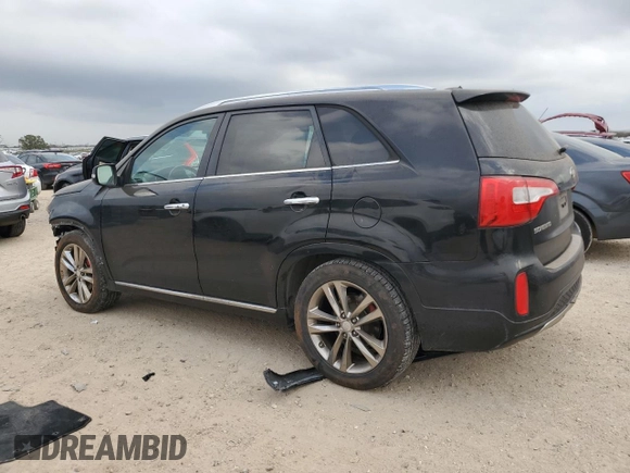 2015 Kia Sorento SX with VIN 5XYKW4A79FG634727, listed as a Copart auction lot 45992275 with 131,375 mi miles and Clean Title. Bid and sale history available at carsss.com. Image 2.