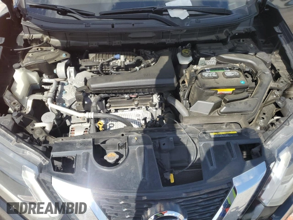 2017 Nissan Rogue SV with VIN JN8AT2MT2HW146764, listed as a Copart auction lot 51112915 with 97,500 mi miles and Non Repairable. Bid and sale history available at carsss.com. Image 12.