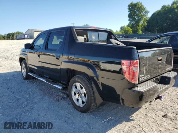 2007 Honda Ridgeline RTL w/Leather with VIN 2HJYK16547H528843, listed as a Copart auction lot 60605824 with 0 mi miles and Salvage Title. Bid and sale history available at carsss.com. Image 2.