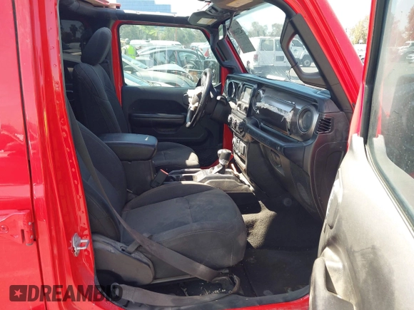 2020 Jeep Wrangler Unlimited Sport S with VIN 1C4HJXDN2LW279810, listed as a IAAI auction lot 42316998 with 106,667 mi miles and . Bid and sale history available at DreamBid. Image 5.