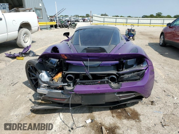 2018 McLaren 720S z VIN SBM14DCA2JW000849, wystawiony jako Copart lot #71075974 z przebiegiem Nie podano mil oraz Szkody całkowita. Historia ofert i sprzedaży dostępna na DreamBid. Obrazek 6.