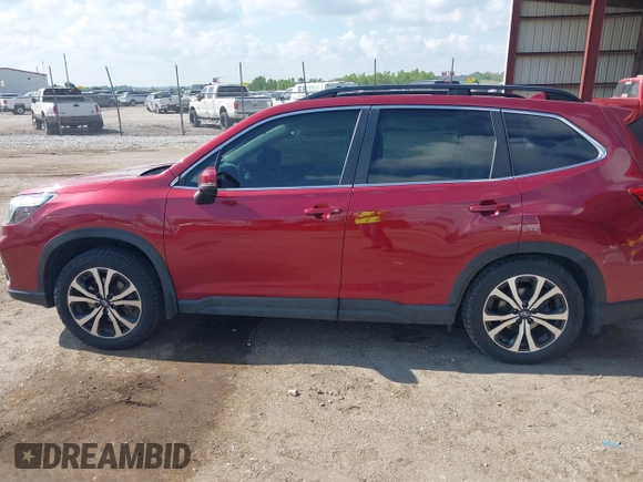 2020 Subaru Forester Limited with VIN JF2SKAUC3LH593437, listed as a IAAI auction lot 42358746 with 65,728 mi miles and . Bid and sale history available at DreamBid. Image 14.