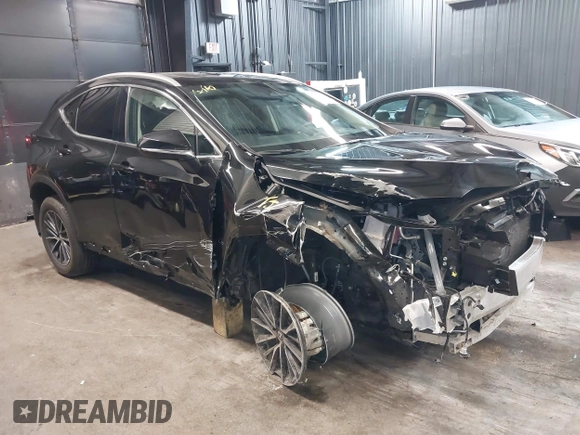 2025 Lexus NX with VIN 2T2GGCEZ5SC063294, listed as a IAAI auction lot 41625059 with 7,225 mi miles. Bid and sale history available at carsss.com. Image 6.