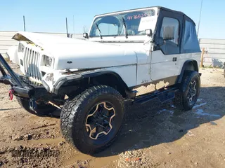 1992 Jeep Wrangler with VIN 2J4FY29S3NJ546994, listed as a IAAI auction lot 41765343 with 191,215 mi miles. Bid and sale history available at carsss.com. Image 2.