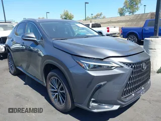 2024 Lexus NX 250 z VIN JTJADCAZ5R5015985, wystawiony jako IAAI lot #42654019 z przebiegiem 19 562 mil mil oraz . Historia ofert i sprzedaży dostępna na DreamBid. Obrazek 1.