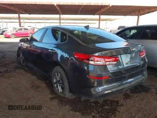 2020 Kia Optima LX with VIN 5XXGT4L34LG410127, listed as a IAAI auction lot 41335079 with 108,040 mi miles. Bid and sale history available at carsss.com. Image 3.