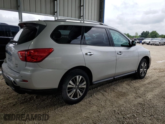 2017 Nissan Pathfinder Platinum with VIN 5N1DR2MM8HC615272, listed as a Copart auction lot 60481315 with 150,517 mi miles and Clean title. Bid and sale history available at DreamBid. Image 3.