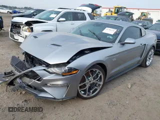 2022 Ford Mustang GT with VIN 1FA6P8CFXN5130369, listed as a IAAI auction lot 41784371 with 9,307 mi miles and . Bid and sale history available at DreamBid. Image 20.
