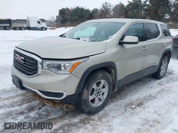 2017 GMC Acadia SLE with VIN 1GKKNKLAXHZ180450, listed as a IAAI auction lot 41335421 with 136,388 mi miles. Bid and sale history available at carsss.com. Image 18.