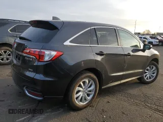 2016 Acura RDX Tech Pkg with VIN 5J8TB4H53GL026617, listed as a Copart auction lot 47829565 with 60,478 mi miles and Salvage Title. Bid and sale history available at carsss.com. Image 3.